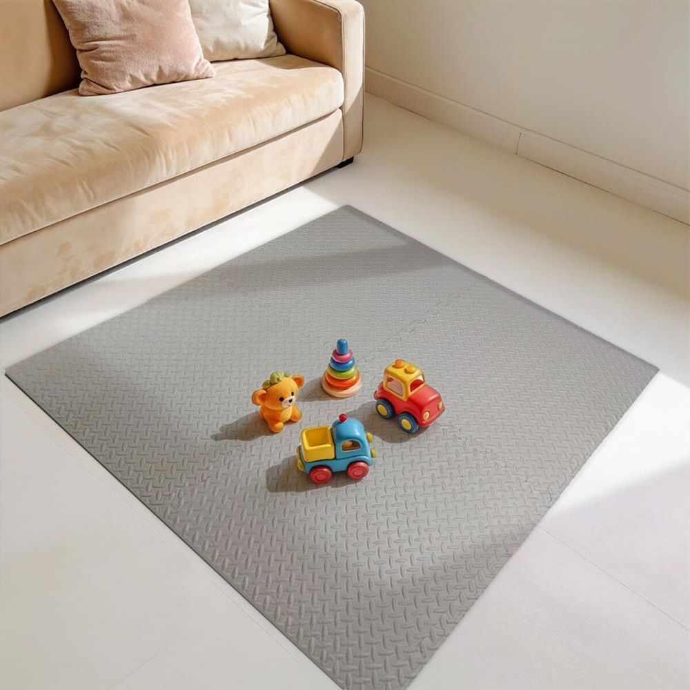 Підлогове двостороннє покриття GREY та BLACK 60*60cm*2cm (D) SW-00001843 SW-00001843 фото