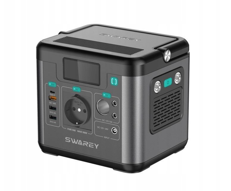 Зарядна станція SWAREY S160 потужність 300 Вт, ємність 222 Вт*год, швидка зарядка 65W, MPPT S160 фото