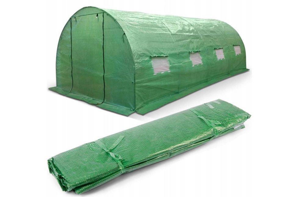 Теплиця парник садовий, для дому Plonos 9m2 (2x4,5м) Польща P0024 фото