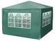Садовый павильон, беседка, торговый тент (3x3x2,5 м) 4 стенки, Зеленый G646 фото 2